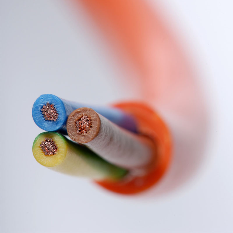 Silicone rubber high temperature control cable