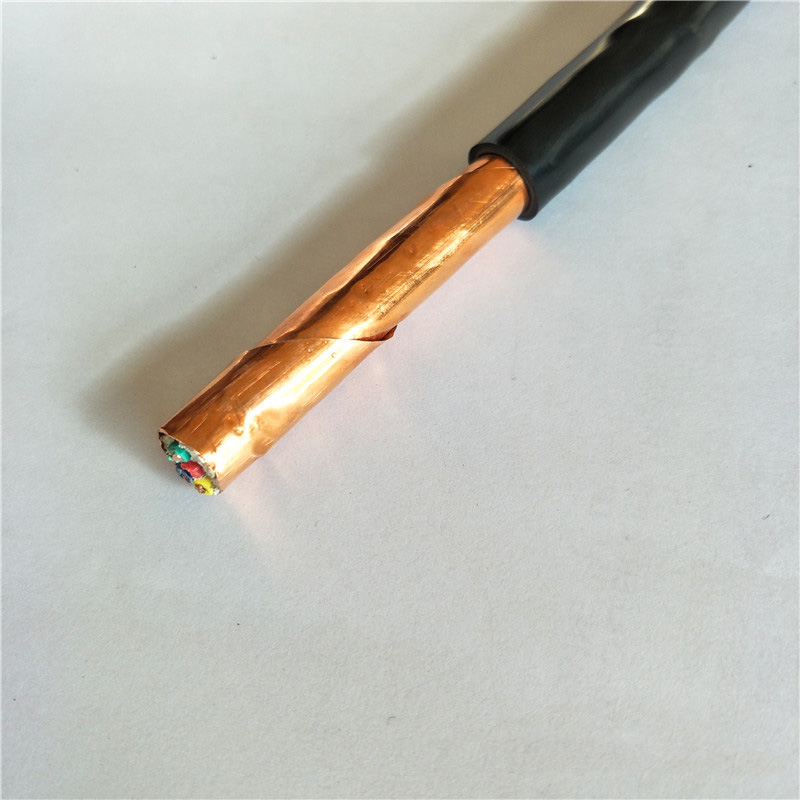 Silicone rubber insulated silicone rubber sheathed copper tape shielded control flexible cable KGGRP2