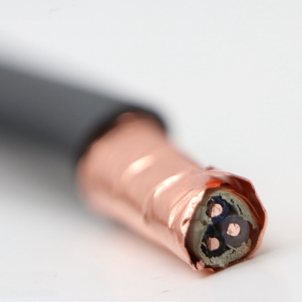 Silicone rubber insulated PVC sheathed copper tape shielded control flexible cable KGVRP2