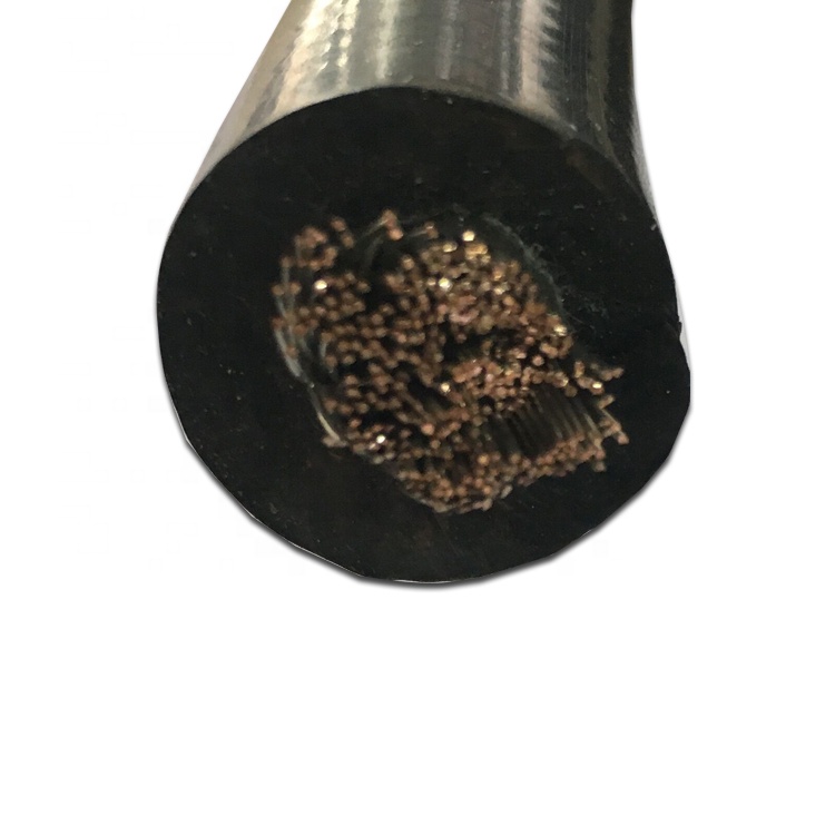 Black JGG Silicone Rubber Wire 10KV High Voltage Silicone Cable