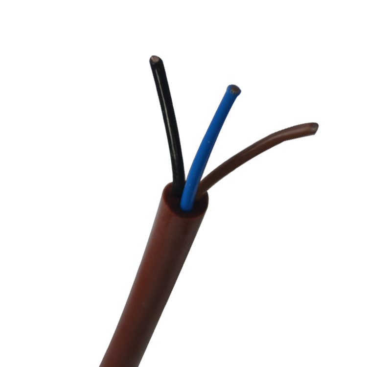 YGF 3C0.5MM 20AWG fep insulation silicone jacket high temperature resistance wire