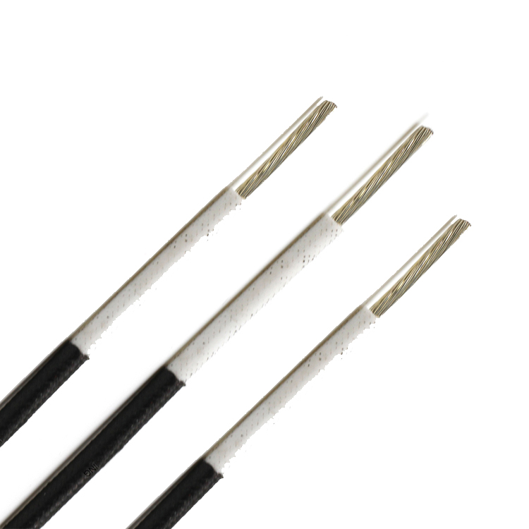 high temperature silicone wire with fiber glass