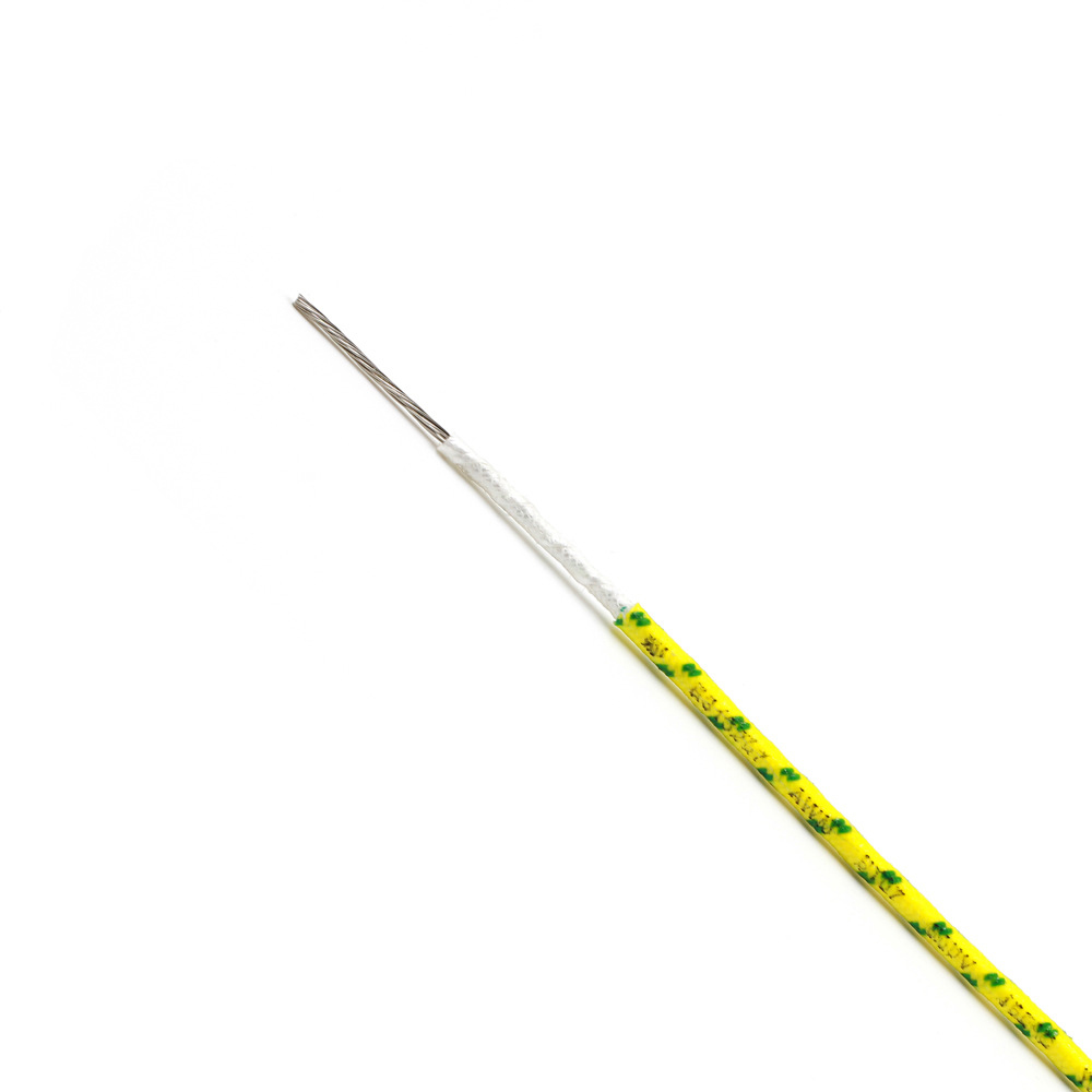 Silicone Rubber Insulated and Fiberglass Braided wire