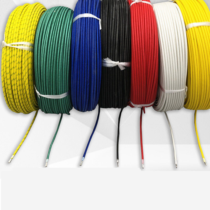 braided silicone motor lead